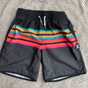 Hurley short Phantom kids size L Black rainbow Used